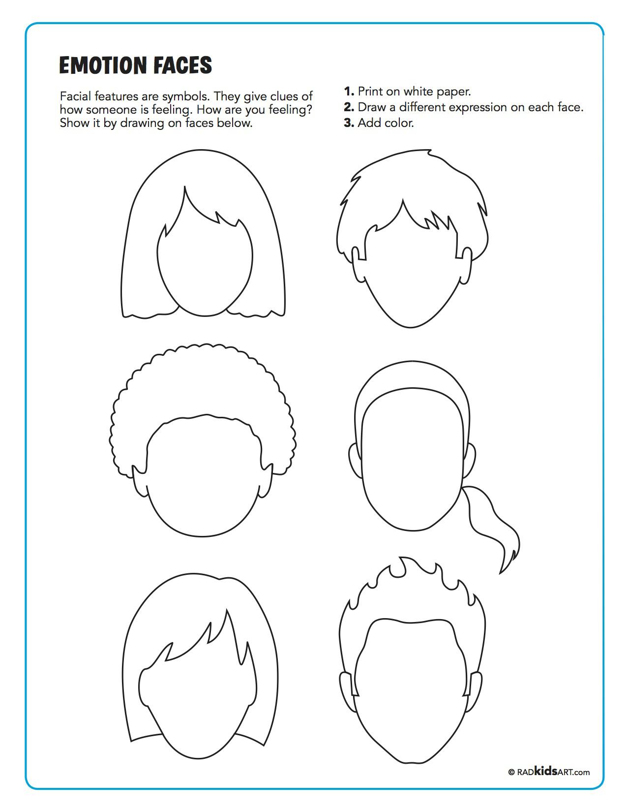 Face Drawing Templates at GetDrawings Free download