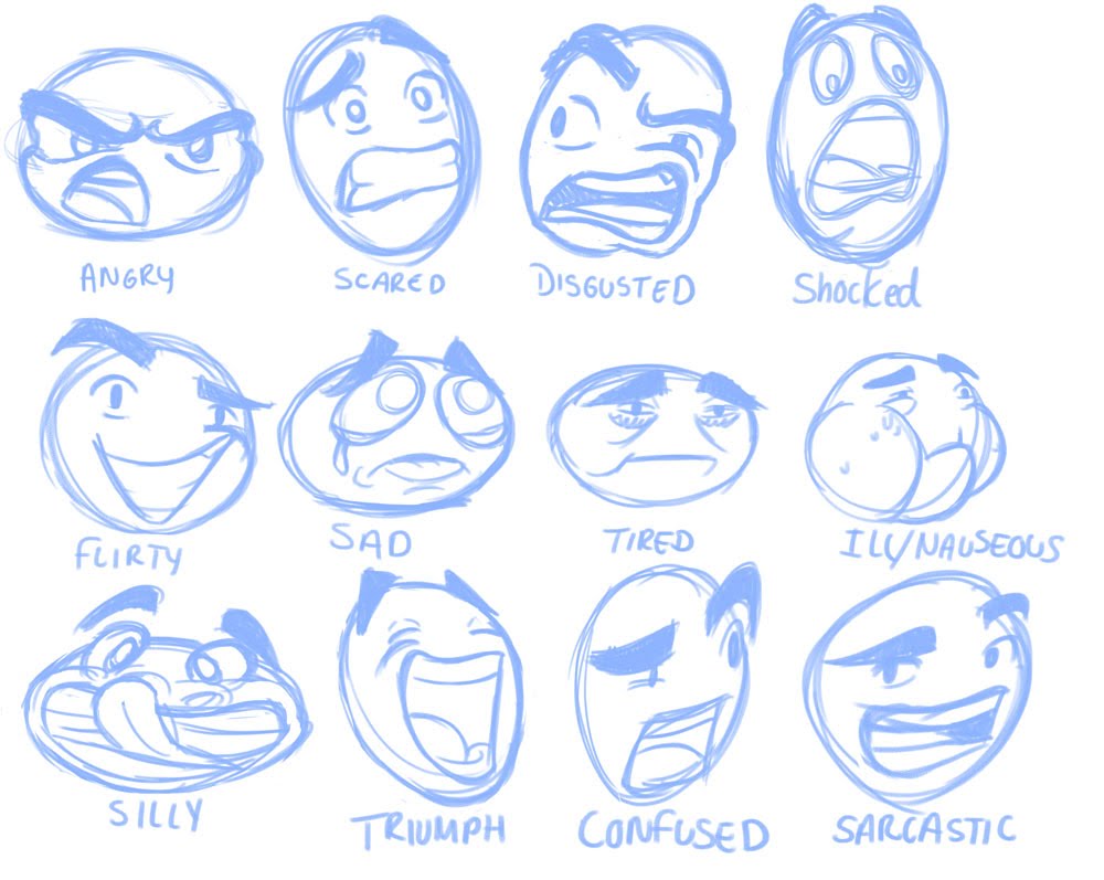 Face Expression Drawing at GetDrawings | Free download