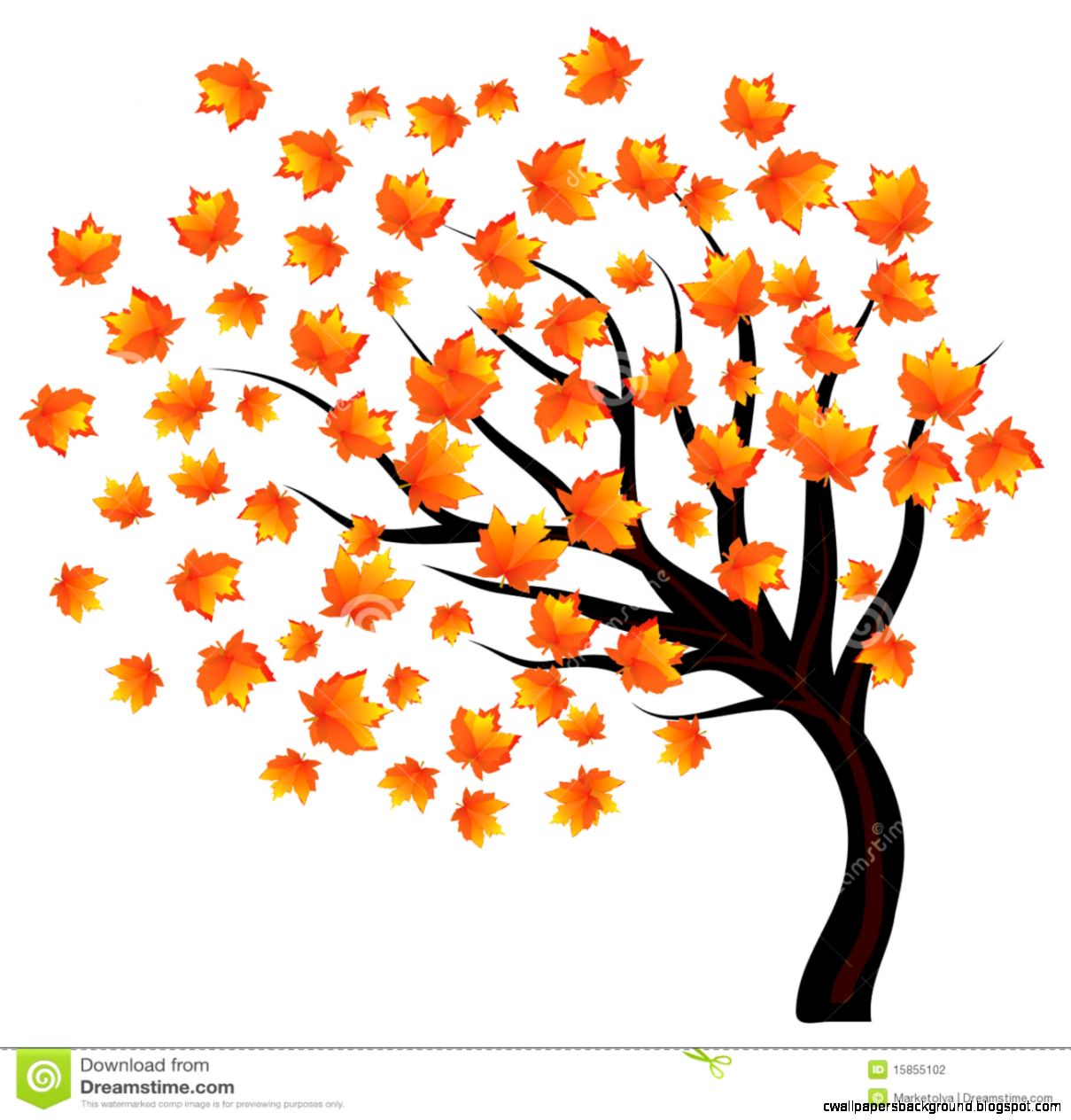 Fall Tree Drawing at GetDrawings | Free download