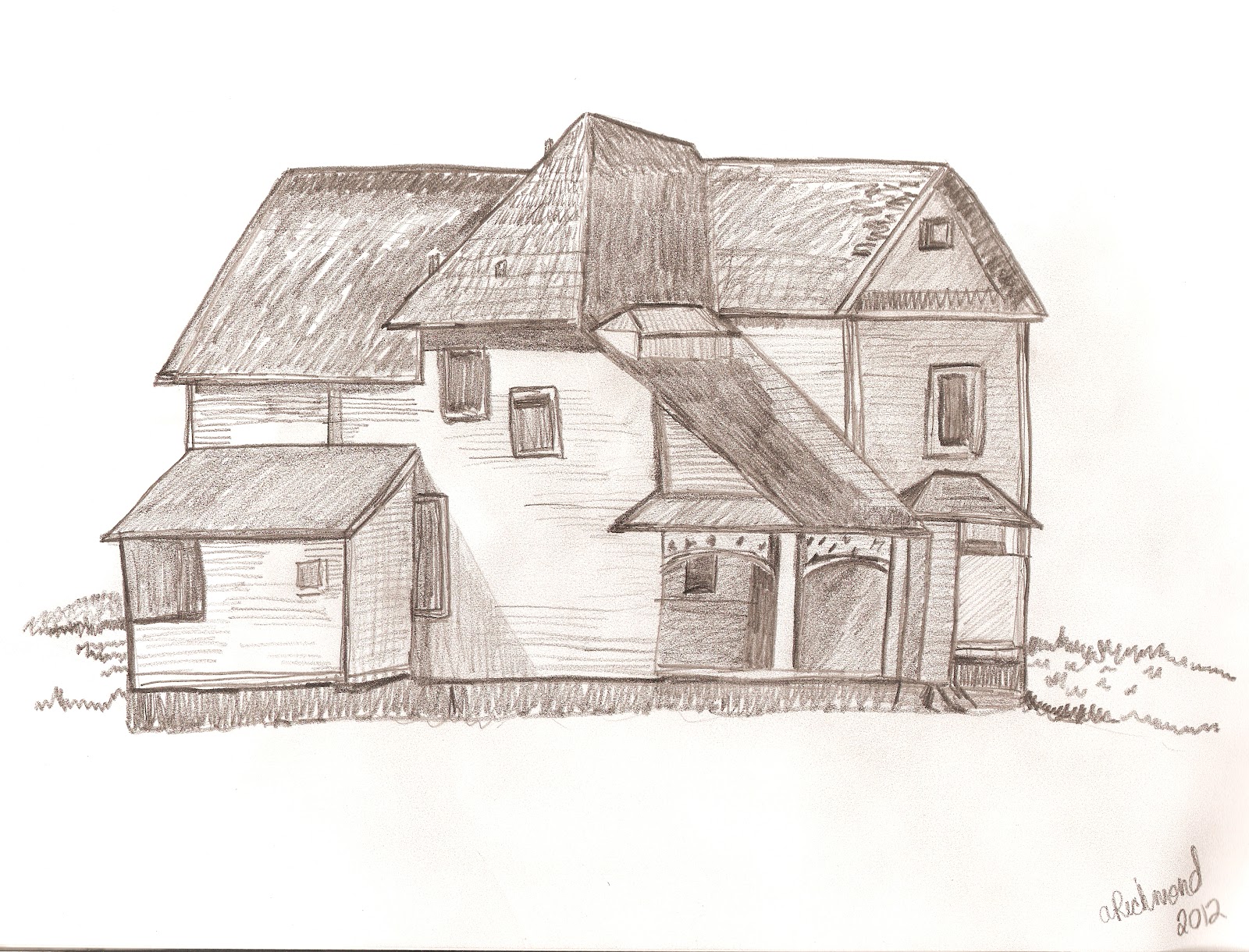 Farm House Drawing at GetDrawings Free download