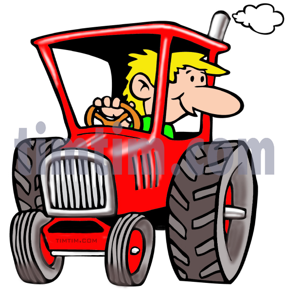 Farm Tractor Drawing at GetDrawings | Free download