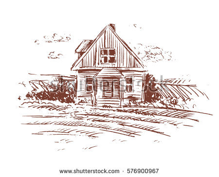 Farmhouse Easy Agriculture Drawing See More on | SilentTool Wohohoo