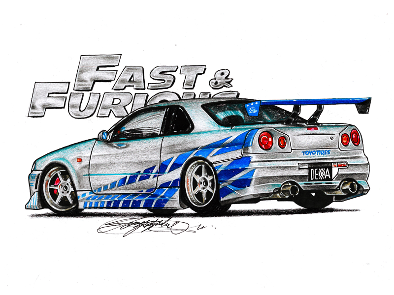 Fast And Furious Drawing at GetDrawings Free download