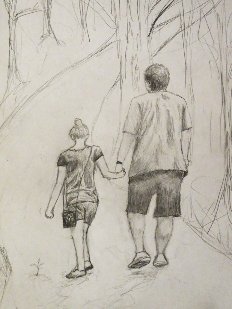 Father And Daughter Drawing at GetDrawings Free download