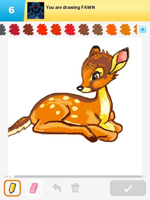 Fawn Drawing at GetDrawings | Free download