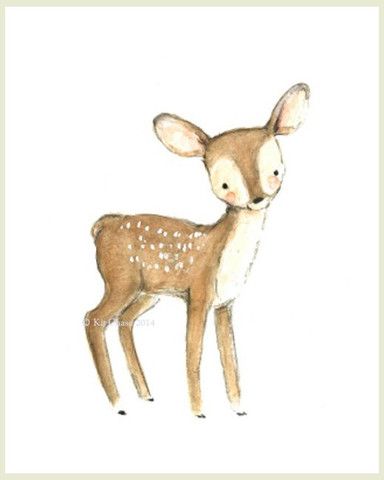 Fawn Drawing at GetDrawings | Free download