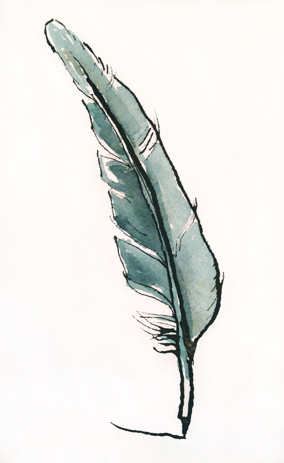 Feather Pen Drawing at GetDrawings Free download