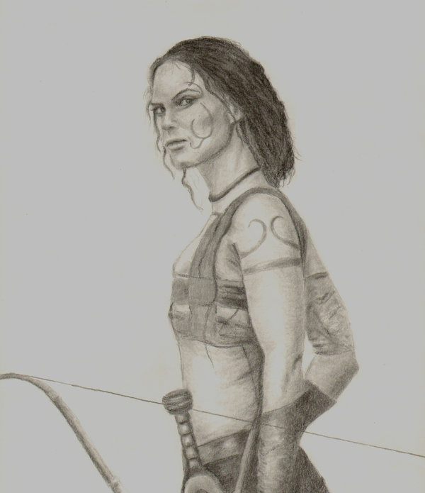 600x695 Celtic Female Warrior By Dumaonca.