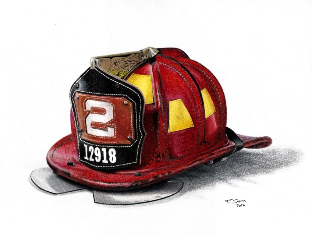 1024x768 Drawings Of Fire Helmets.