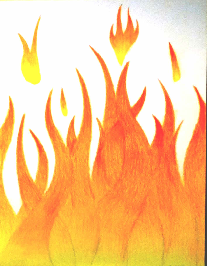 Fire Pencil Drawing at GetDrawings Free download