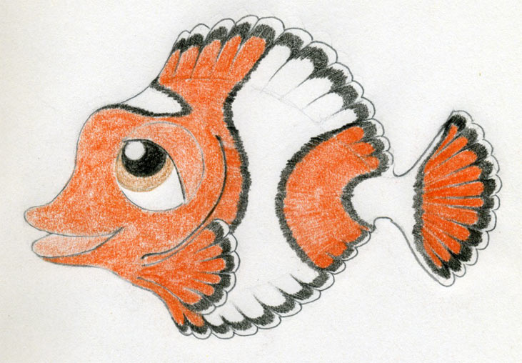 Fish Drawing For Colouring at GetDrawings | Free download