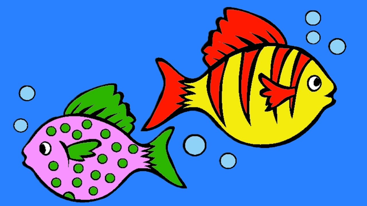 Fish Drawing For Colouring at GetDrawings | Free download