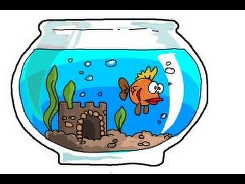 Fish Tank Easy Simple Underwater Drawing - krkfm