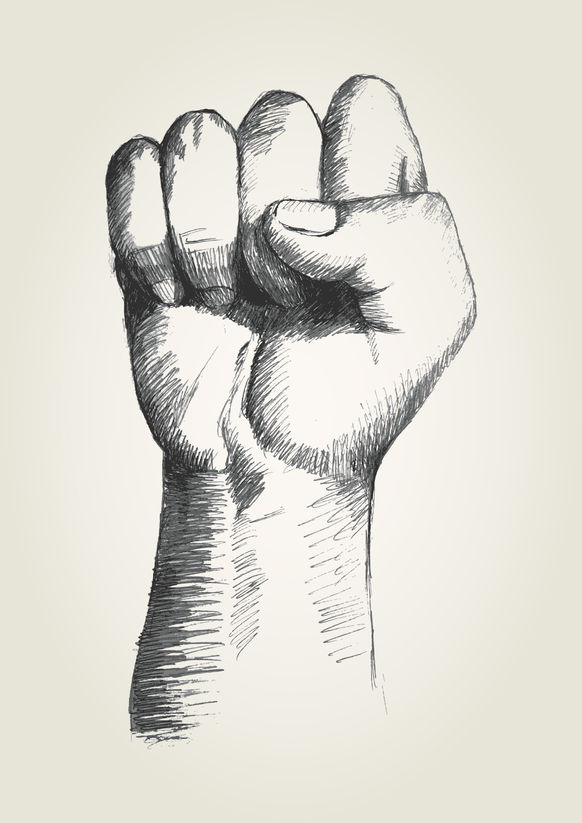 Fist Drawing at GetDrawings Free download