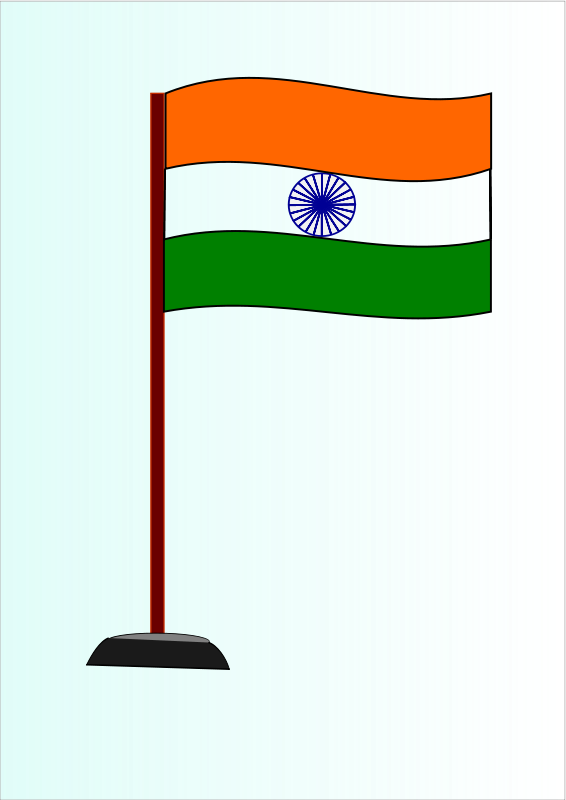 flag of India vector illustration 490644 Vector Art at