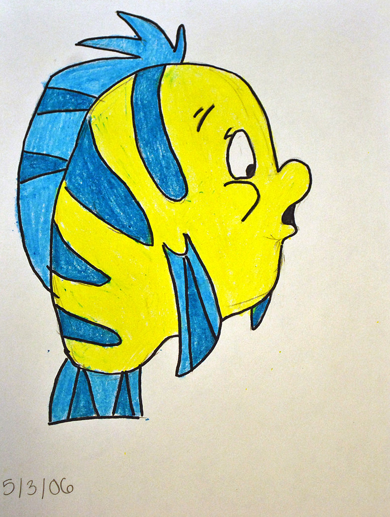 Flounder Drawing at GetDrawings Free download