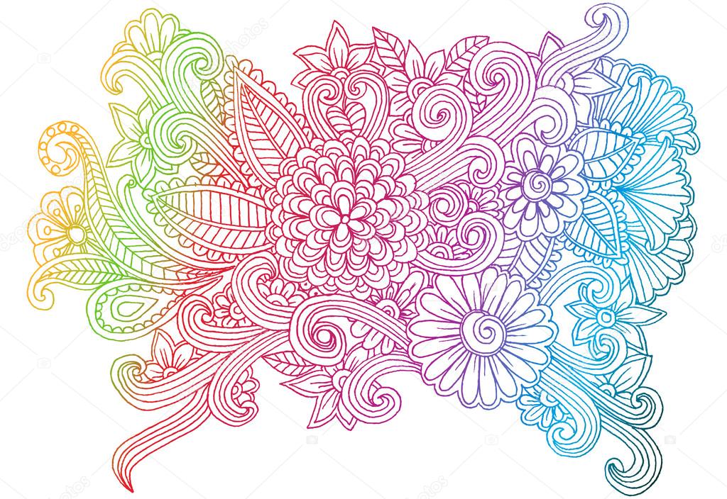 Flower Drawing Wallpaper at GetDrawings | Free download