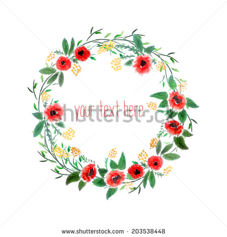 Flower Garland Drawing at GetDrawings | Free download