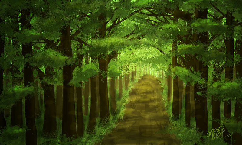 Forest Background Drawing at GetDrawings | Free download