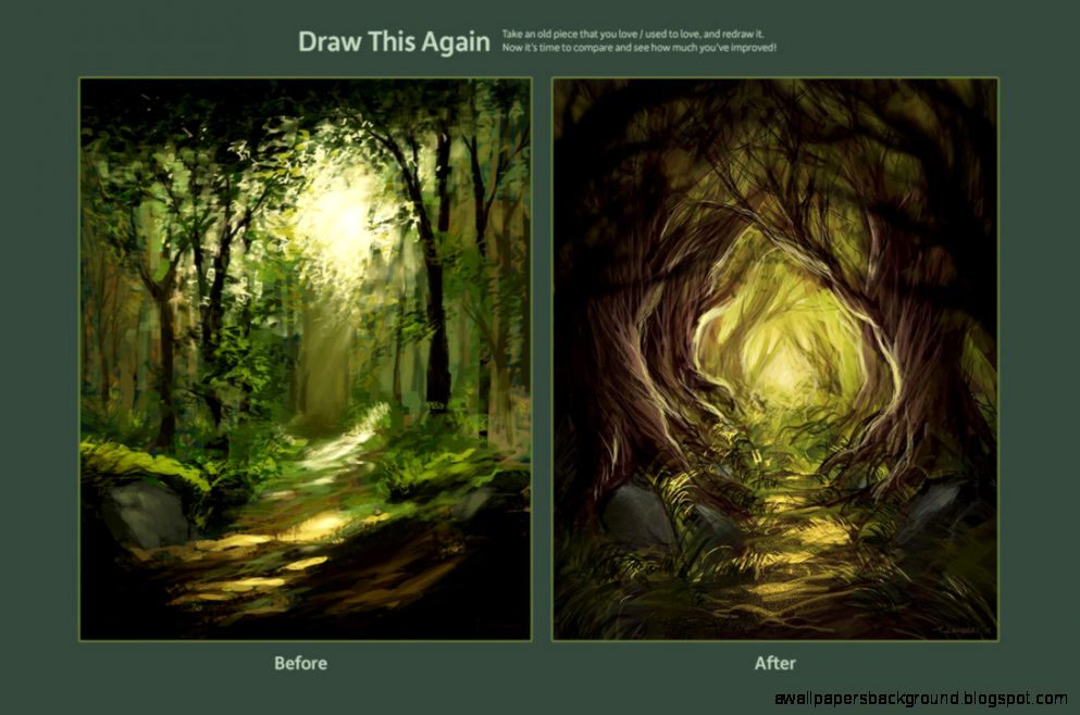 Forest Drawing at GetDrawings Free download