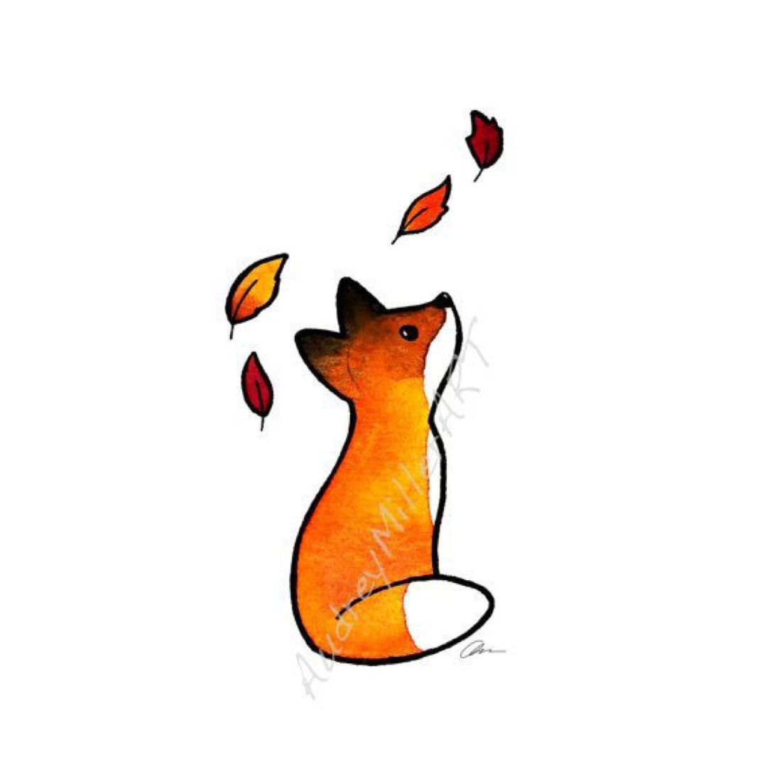 Fox Simple Drawing at GetDrawings | Free download