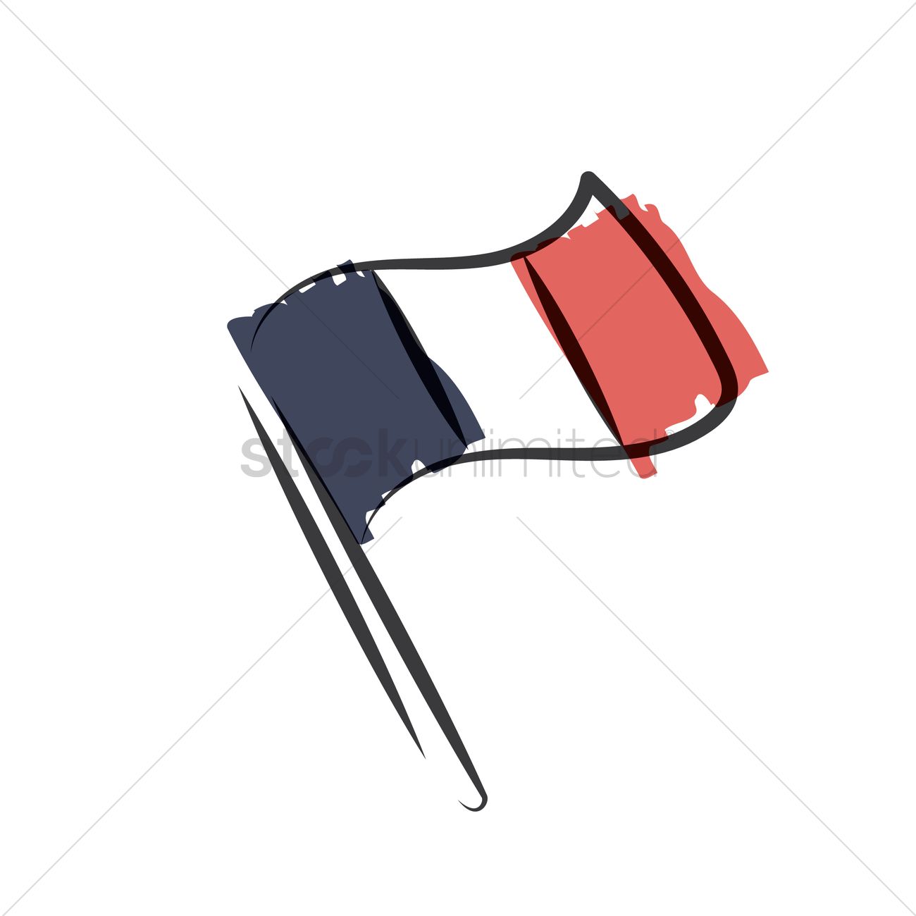 France Flag Drawing at GetDrawings Free download