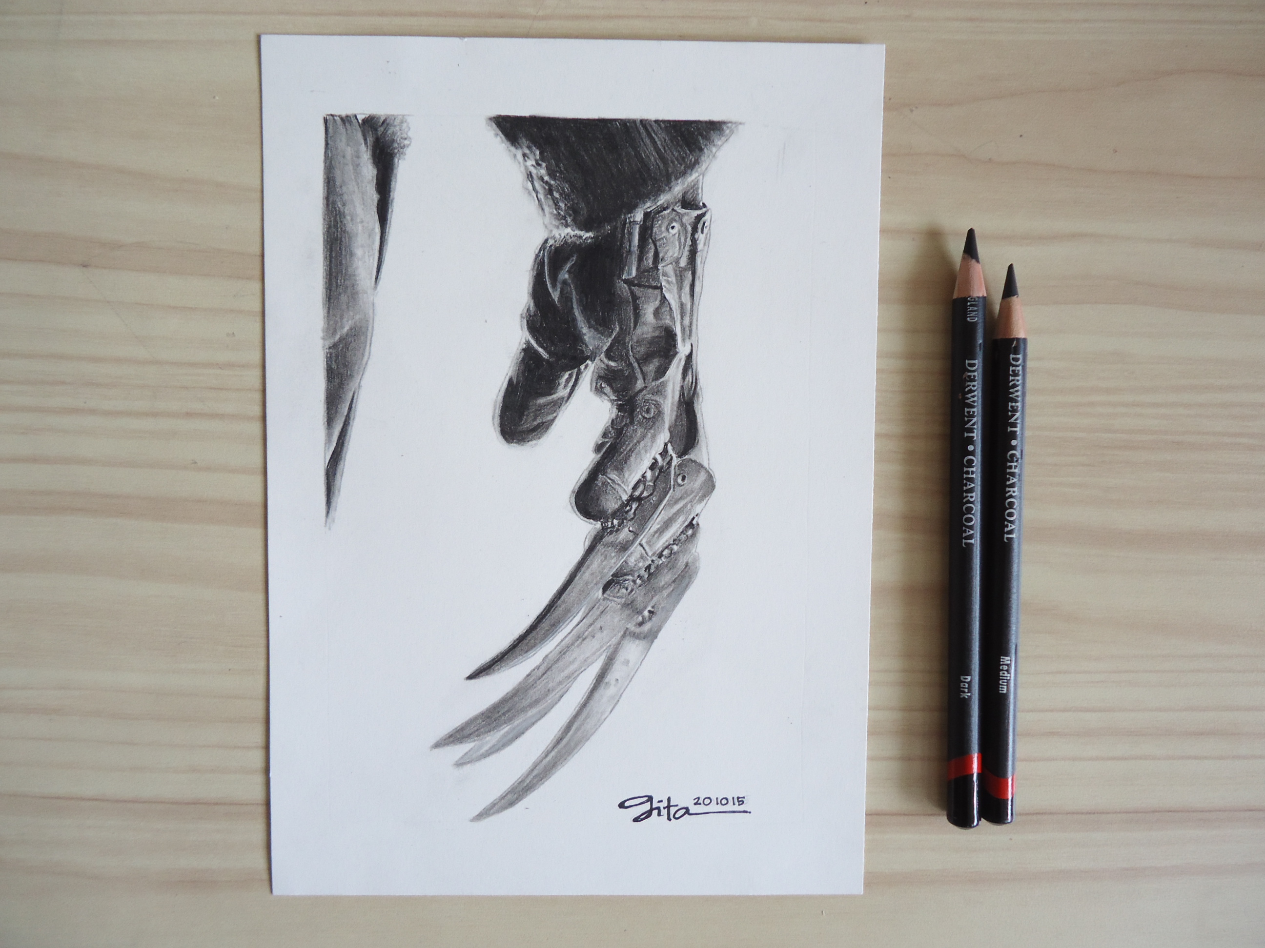 Freddy Krueger Hand Drawing at GetDrawings Free download