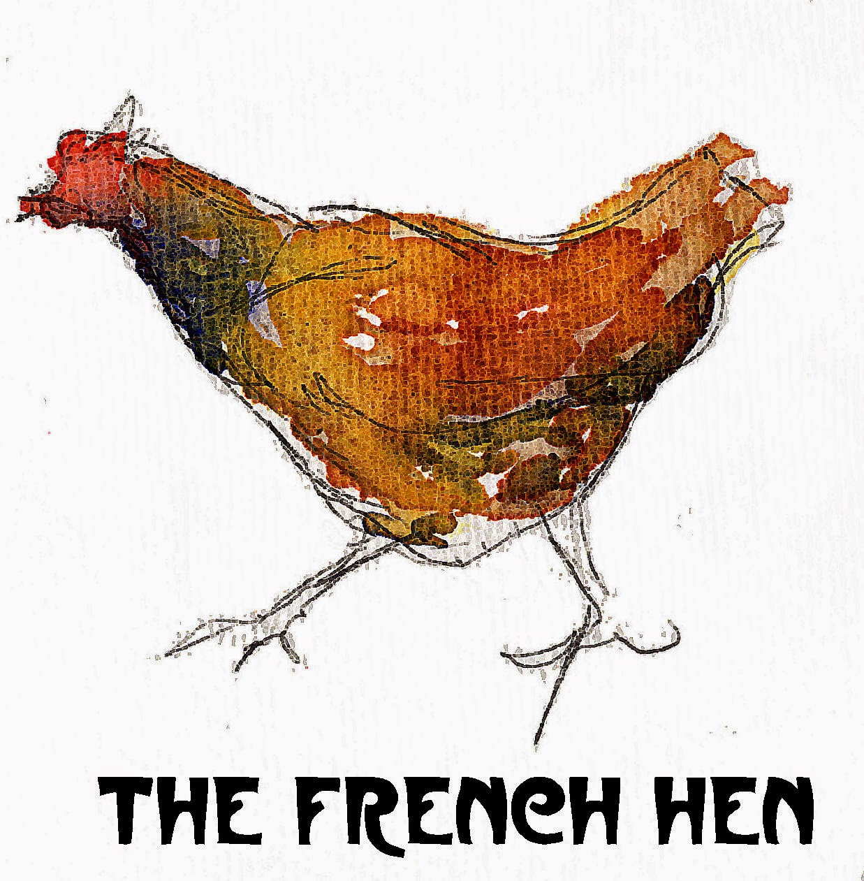 French Hen Drawing at GetDrawings Free download