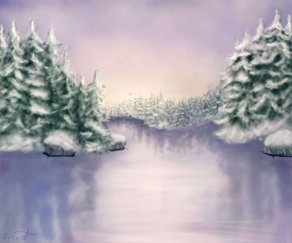 Frozen Lake Drawing at GetDrawings Free download