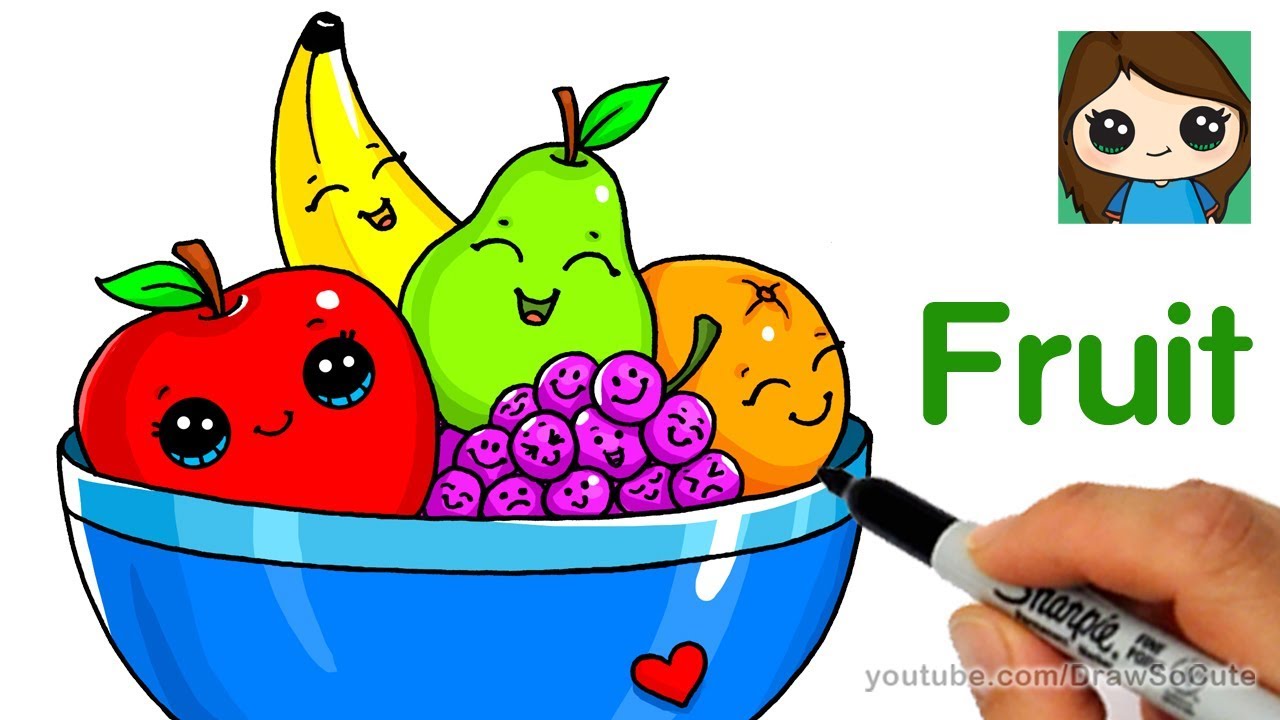 Fruit Basket Drawing At GetDrawings | Free Download