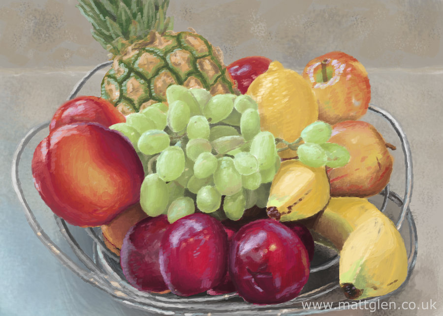 Fruit Bowl Drawing at GetDrawings | Free download