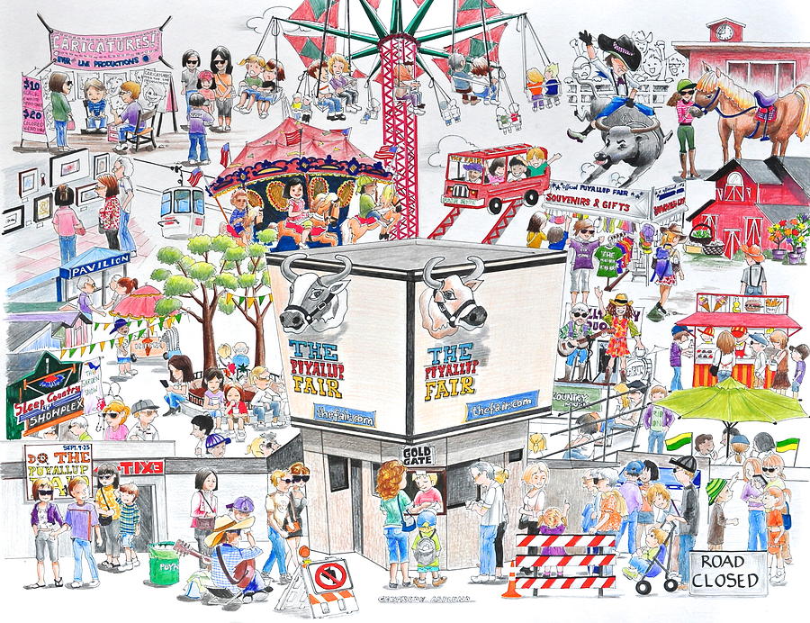 Fun Fair Drawing at GetDrawings Free download