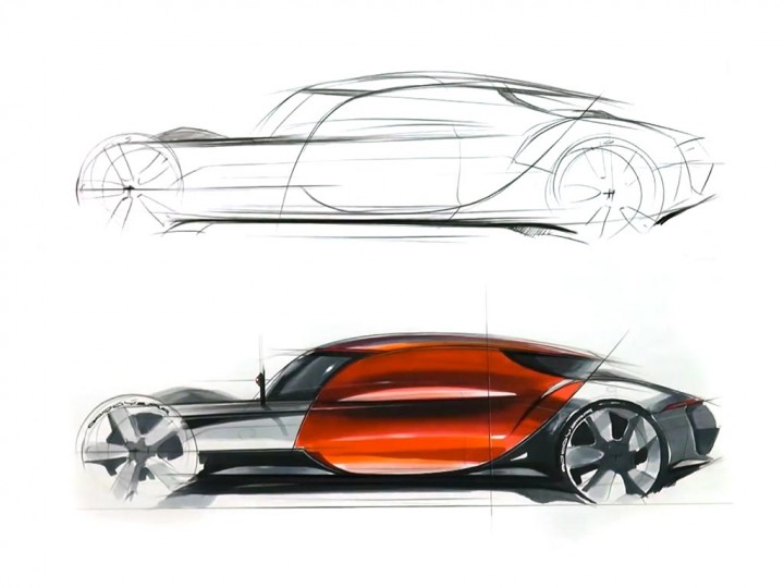 Futuristic Cars Drawing at GetDrawings Free download