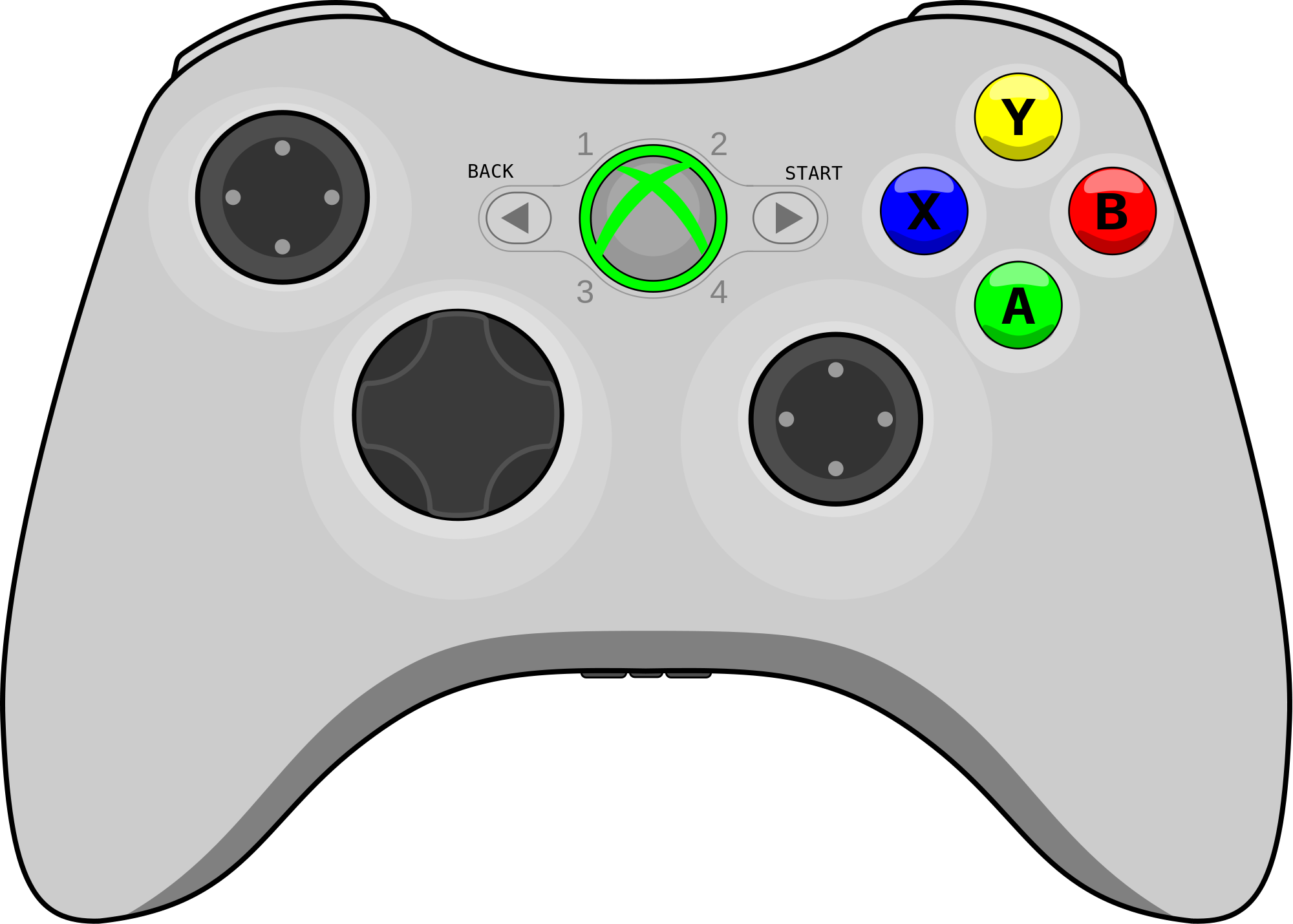 Gaming Controller Drawing at GetDrawings Free download