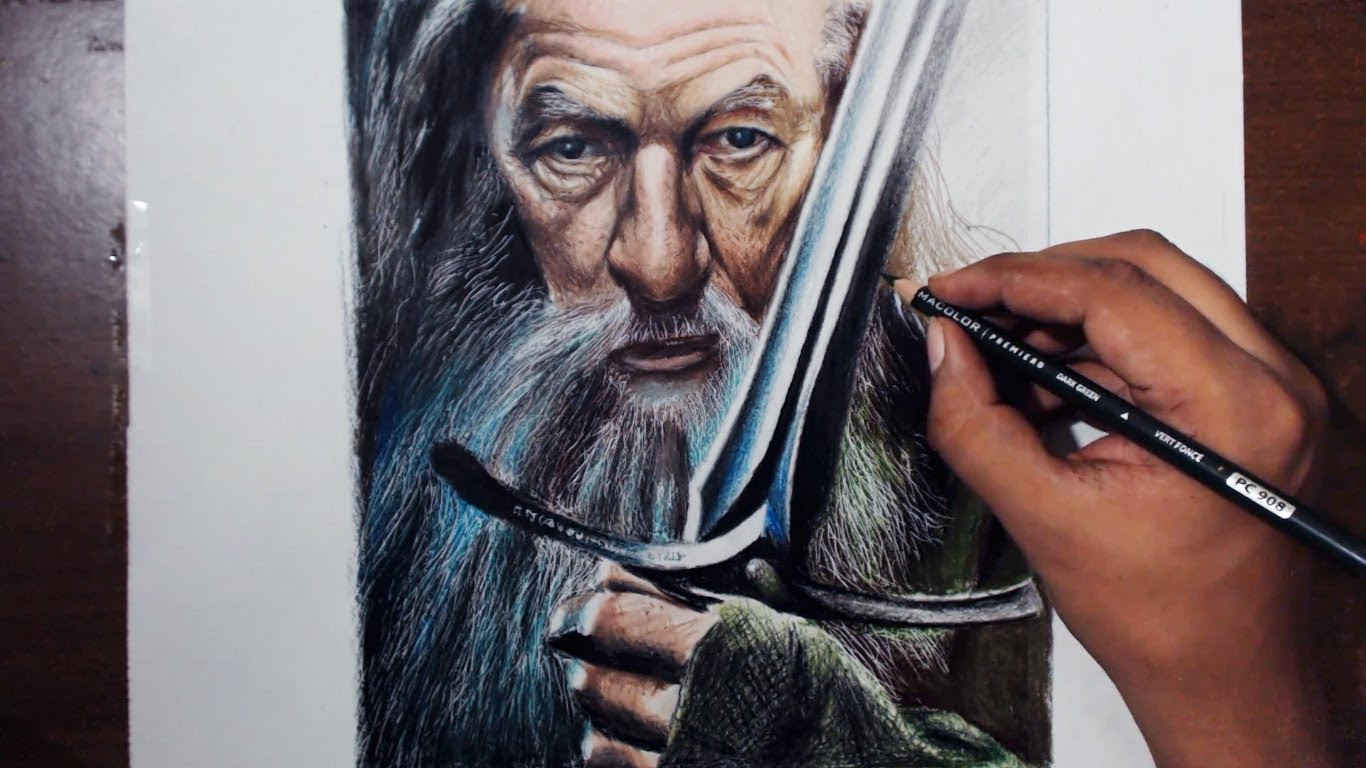 Gandalf Drawing at GetDrawings | Free download