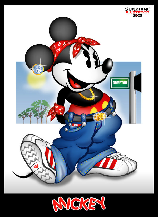 Gangsta Mickey Mouse Drawing at GetDrawings Free download
