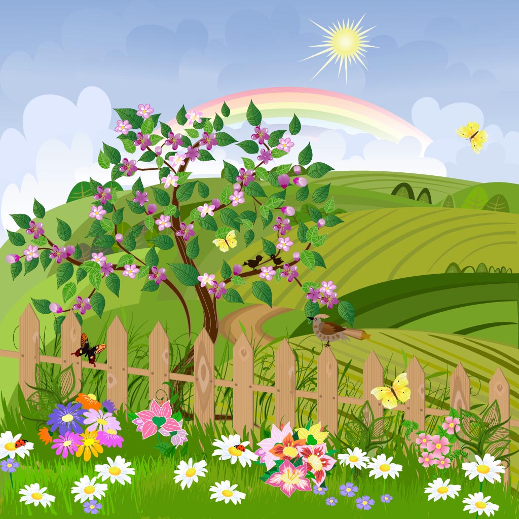 Garden Drawing For Kid at GetDrawings Free download