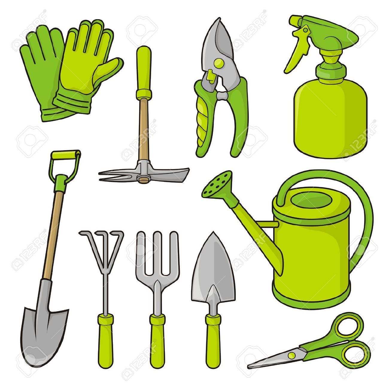 Garden Tools Drawing at GetDrawings | Free download