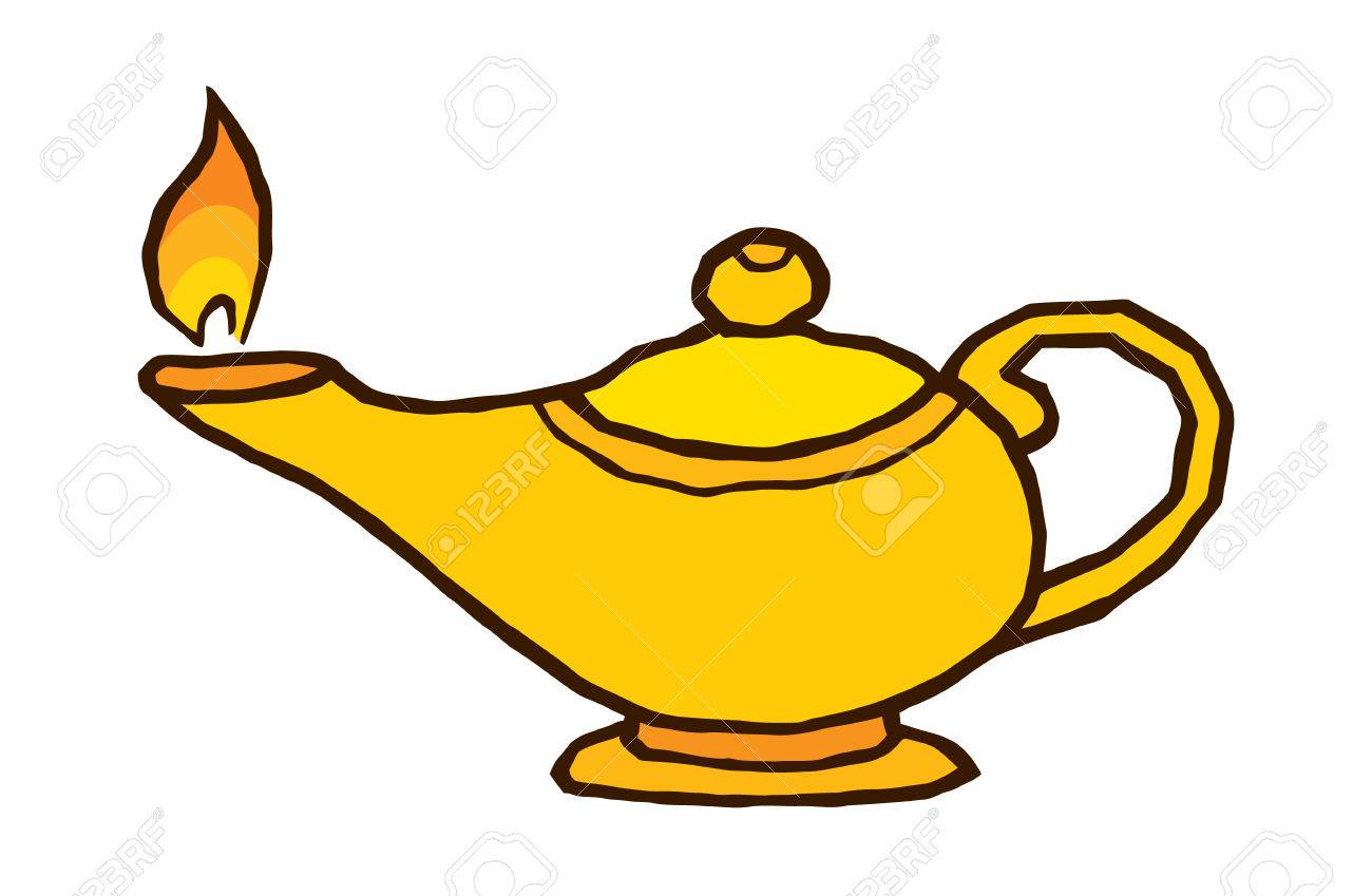 Genie Lamp Drawing at GetDrawings | Free download