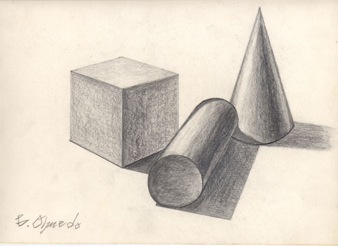 example of geometric figures drawing