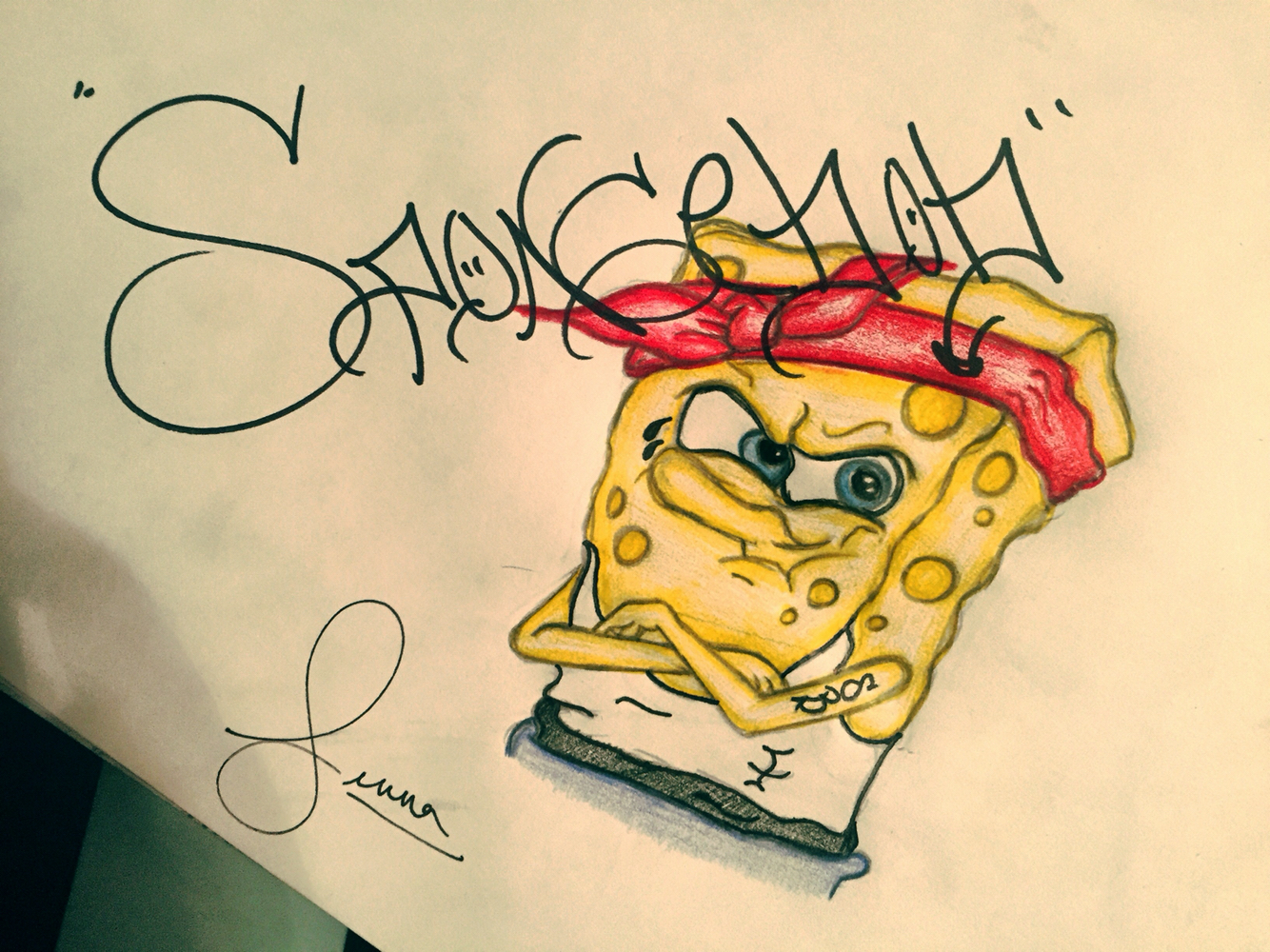 Ghetto Spongebob Drawing At GetDrawingscom Free For Personal Use