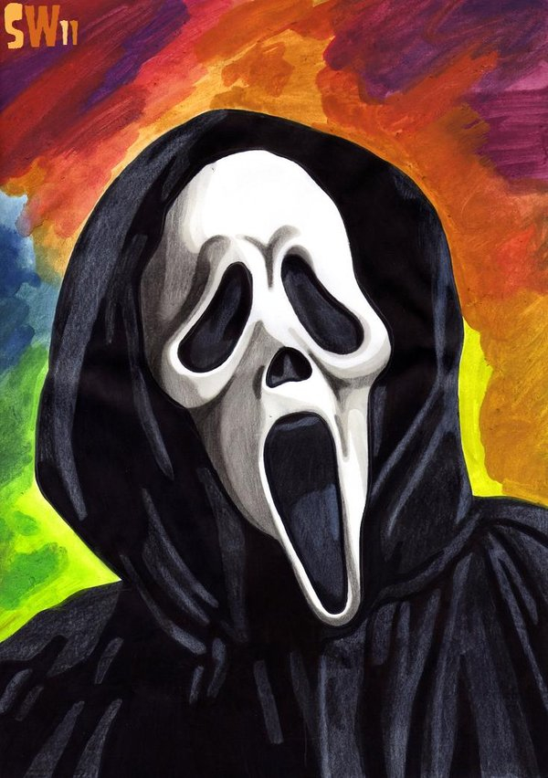 55. drawing images for 'Ghostface'. 