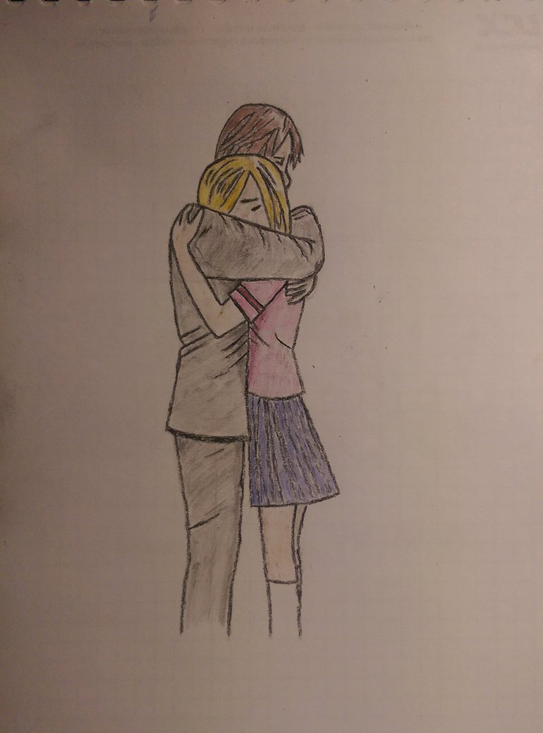 Girl And Boy Hugging Drawing at GetDrawings | Free download
 Boy And Girl Hugging Drawing