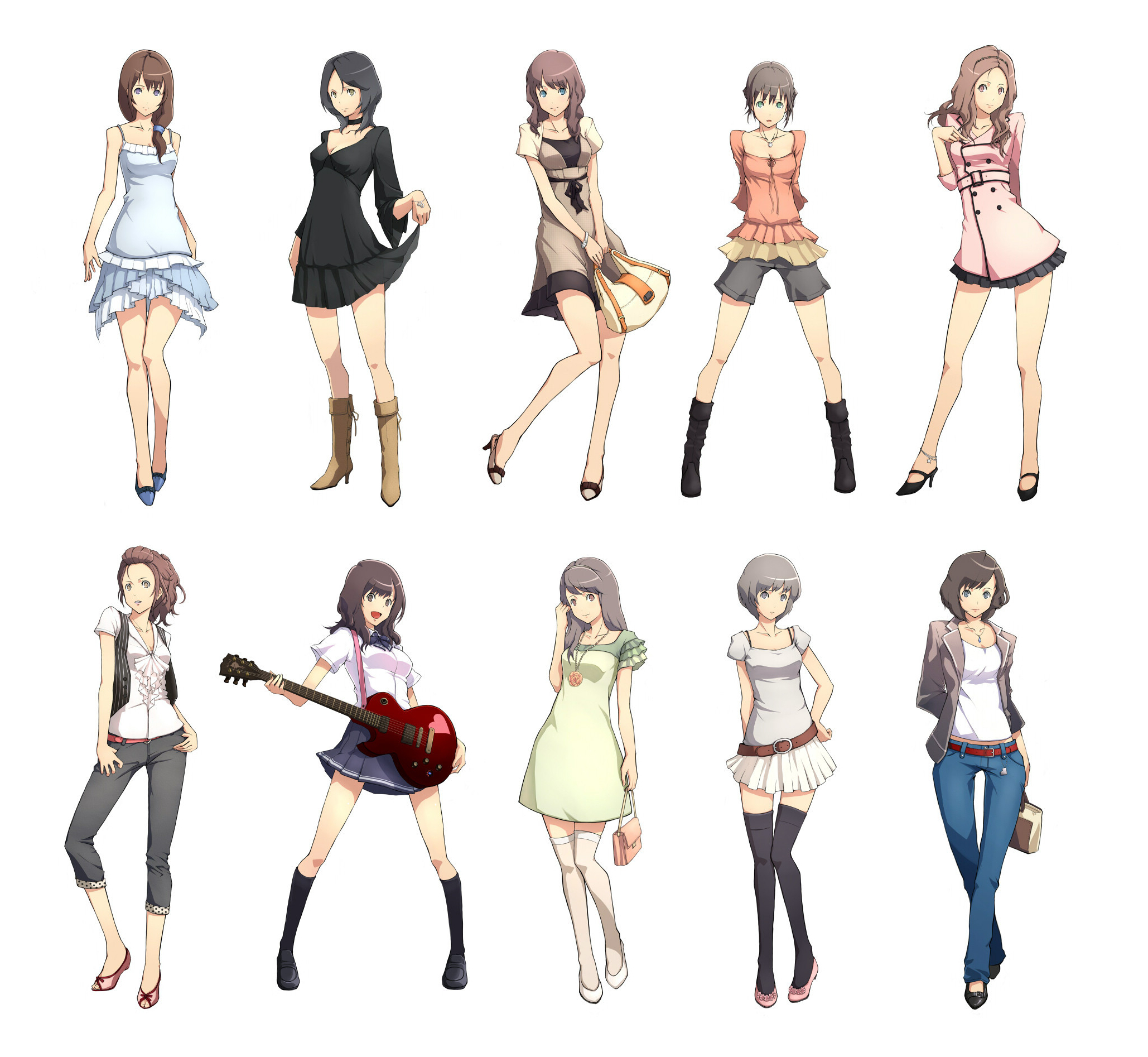 Cute Anime Girl Outfits gambar ke 13