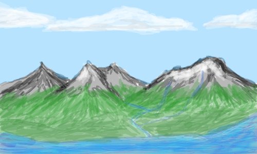 Glacier Drawing at GetDrawings | Free download