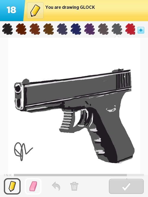 Glock Drawing at GetDrawings | Free download