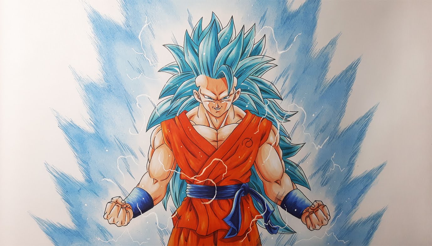 Goku Super Saiyan 1000000000 Canvas Loaf.