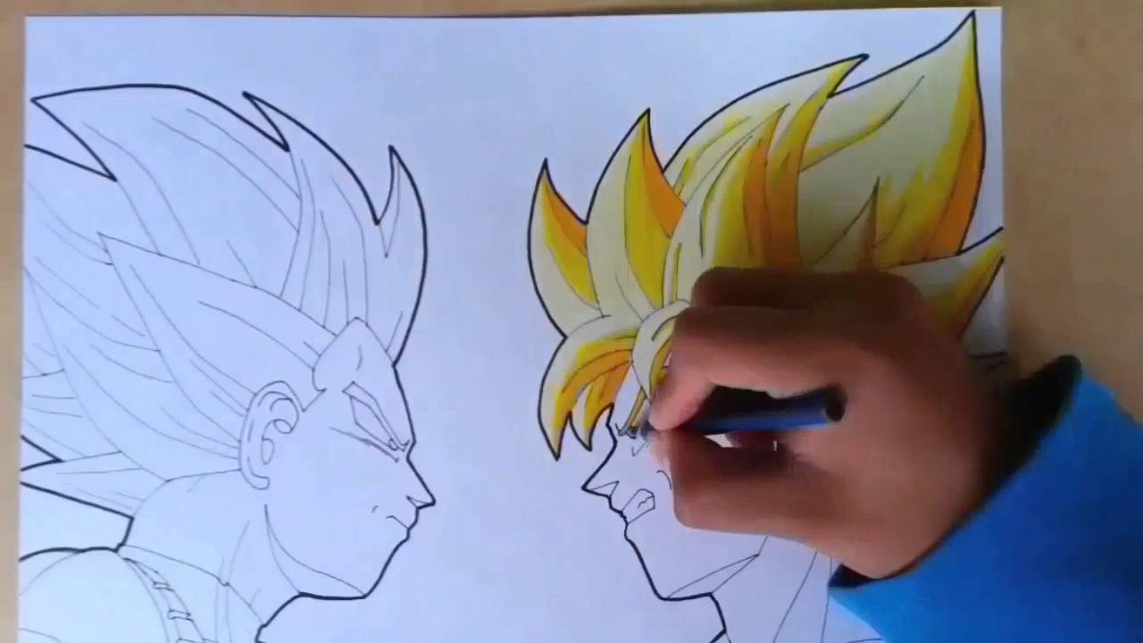 Featured image of post Goku Como Dibujar A Vegeta