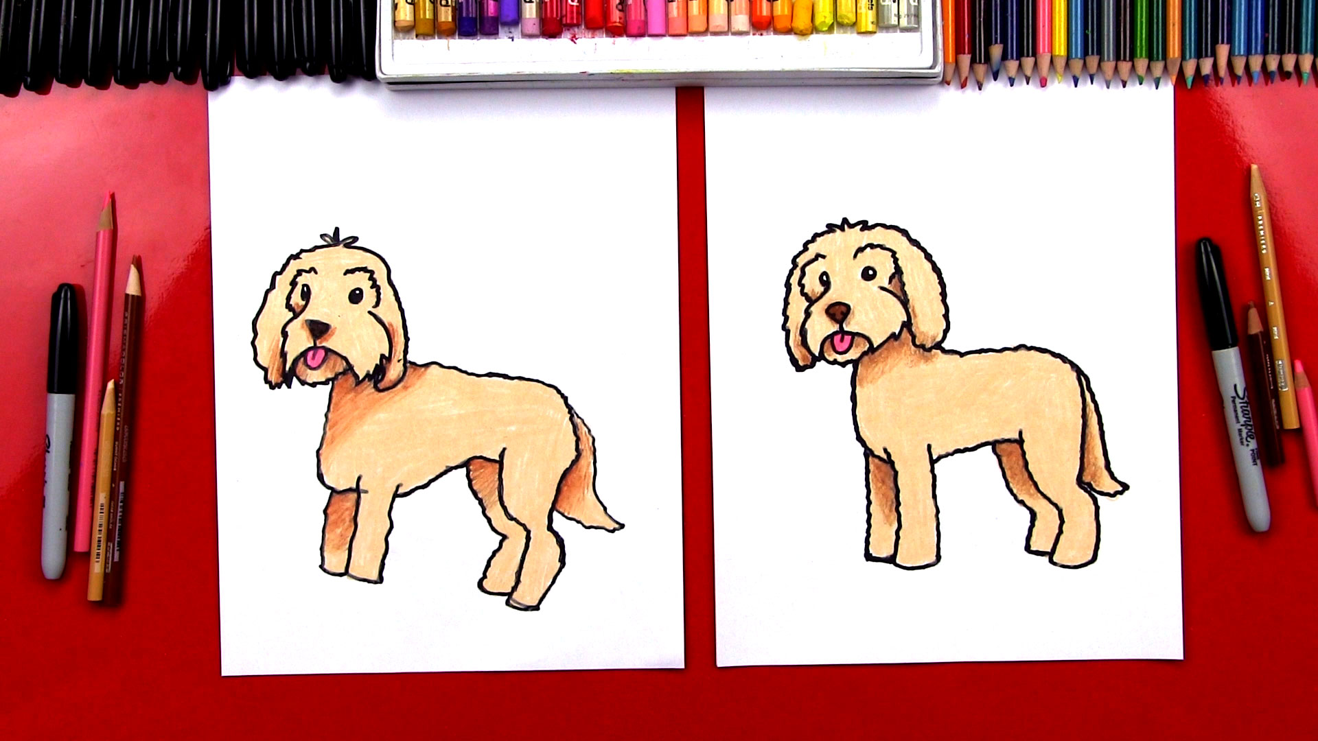 Top How To Draw A Goldendoodle in the world Don t miss out 