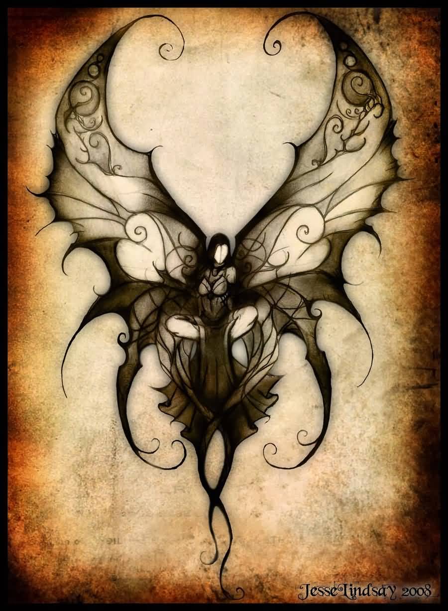 Gothic Fairy Drawing at GetDrawings Free download